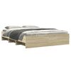 vidaXL Bedframe zonder matras hout sonoma eikenkleurig 160x200 cm