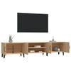 vidaXL Tv-meubel Sonoma eiken 180x31,5x40 cm bewerkt hout