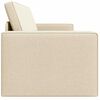 vidaXL Slaapbank 200cm Cr&egrave;me Stof