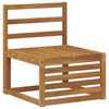 vidaXL Buiten bankenset 5 pcs Naturel Massief Acaciahout