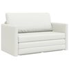 vidaXL Slaapbank Wit 124 x 71 x 78 cm Kunstleer