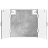 vidaXL Dartbord Kabinet UTRECHT Betongrijs 52,5 x 10,5 x 53,5 cm