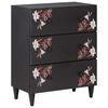 vidaXL Opslagkasten Multikleur 60 x 33,5 x 75 cm Massief Mango Hout