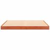 vidaXL Bedframe massief grenenhout wasbruin 140x200 cm