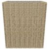 vidaXL 3-delige Bistroset poly rattan en gehard glas beige