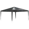 vidaXL Partytent professioneel 90 g/m&sup2; 4x4 m antraciet