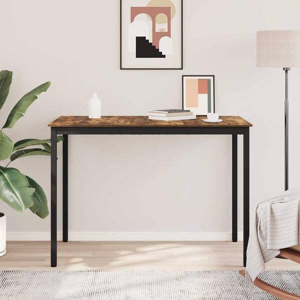 vidaXL Staande Bartafel Bewerkt hout