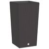 vidaXL Plantenbak met uitneembare bak rattan-look 21/49 L PP bruin