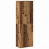 vidaXL Highboard Oud Hout 60 x 35 x 180 cm Bewerkt hout
