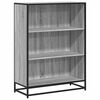 vidaXL Boekenkast 80,5x35x107,5cm bewerkt hout grijs sonoma eikenkleur