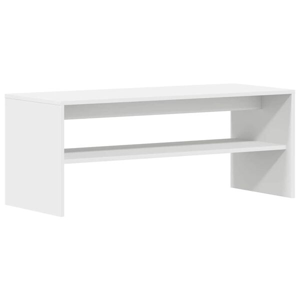 vidaXL Tv-meubel 100x40x40 cm bewerkt hout wit