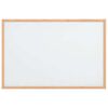 vidaXL Magnetisch whiteboard met massief grenenhouten frame 60x40 cm