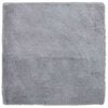 vidaXL Hoogpolig vloerkleed NAVARRA 120x120 cm polyester lichtgrijs