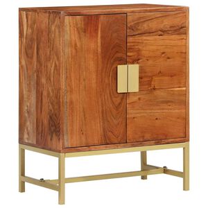 vidaXL Dressoir 60x35x75 cm massief acaciahout