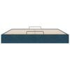 vidaXL Ottoman bedframe zonder matras 180x200 cm fluweel donkerblauw