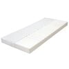 vidaXL Matras 7 Zone 10 cm PU-schuim H2 H3 90x200 cm