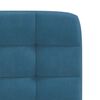 vidaXL Eetkamerstoelen 4 st fluweel blauw