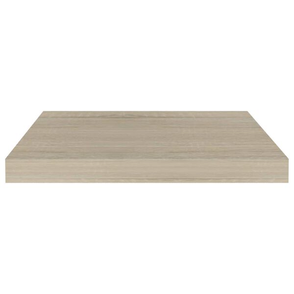 vidaXL Wandschappen zwevend 4 st 50x23x3,8 cm MDF eikenkleurig