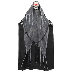 vidaXL Hangende magere hein voor halloween SPOOKA Zwart 112 x 164 cm