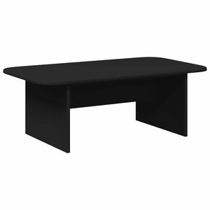 vidaXL Salontafel Zwart 93 x 53 x 33 cm Bewerkt hout