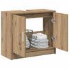 vidaXL Badkamer Kast Artisan Eiken 63 x 29 x 55 cm Bewerkt hout