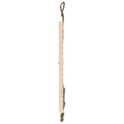 vidaXL Klimwand met touw 44,5x5x108 cm massief grenenhout