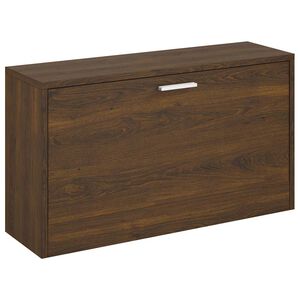vidaXL Schoenenbank 80x24x45 cm bewerkt hout bruin eikenkleur