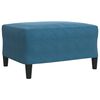 vidaXL 4-delige Loungeset met kussens fluweel blauw