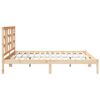 vidaXL Bedframe massief hout 180x200 cm