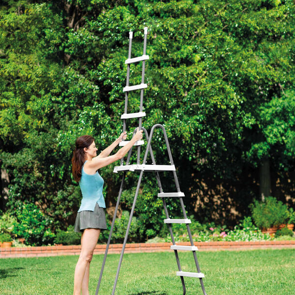 Intex Zwembadladder met 5 treden 132 cm