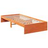 vidaXL Bedbank zonder matras wasbruin 75x190 cm massief grenenhout