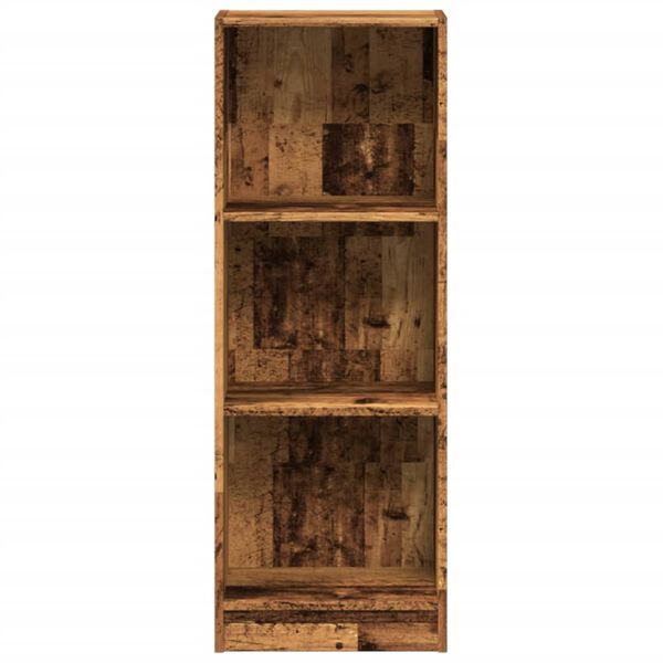 vidaXL Boekenkast 40x24x109 cm bewerkt hout oud houtkleurig