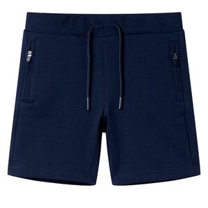 vidaXL Kindershort 92 marineblauw