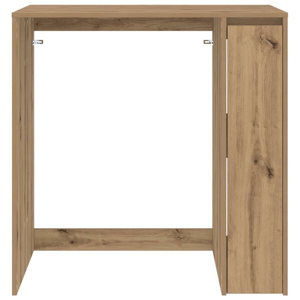 vidaXL Wasmachinekast Ambachtelijk eiken 87 x 60 x 69 cm Bewerkt hout