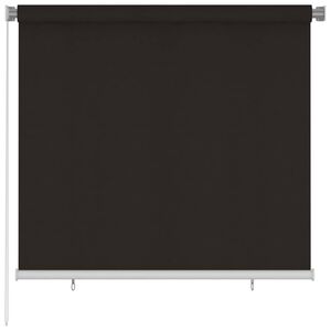 vidaXL Rolgordijn voor buiten 165(B)x140(H) cm HDPE bruin