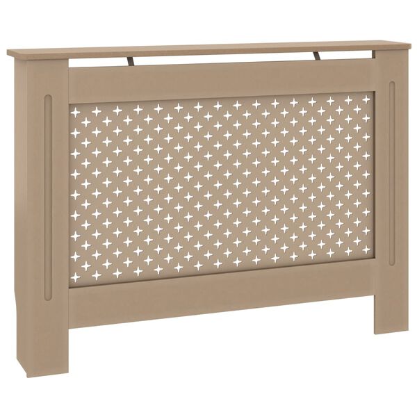 vidaXL Radiatorombouw 112x19x81,5 cm MDF