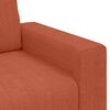 vidaXL Sofastoel Rood Oranje 100x77x82 cm Corduroy Stof