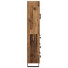 vidaXL Hoge kast Oudhout 69,5 x 34 x 180 cm Bewerkt hout