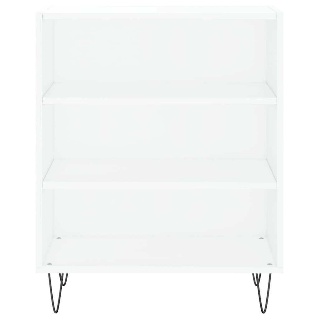 vidaXL Dressoir 57x35x70 cm bewerkt hout wit