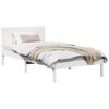 vidaXL Bedframe Wit 100 x 200 cm Massief grenenhout