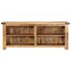 vidaXL Tv-meubel 110x35x40 cm massief ruw mangohout