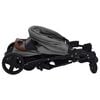 vidaXL Kinderwagen 2-in-1 staal lichtgrijs
