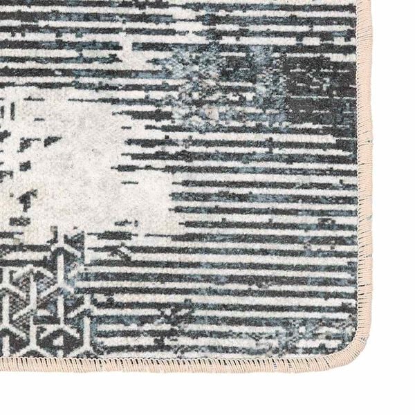 vidaXL Vloerkleed wasbaar 160x230 cm meerkleurig