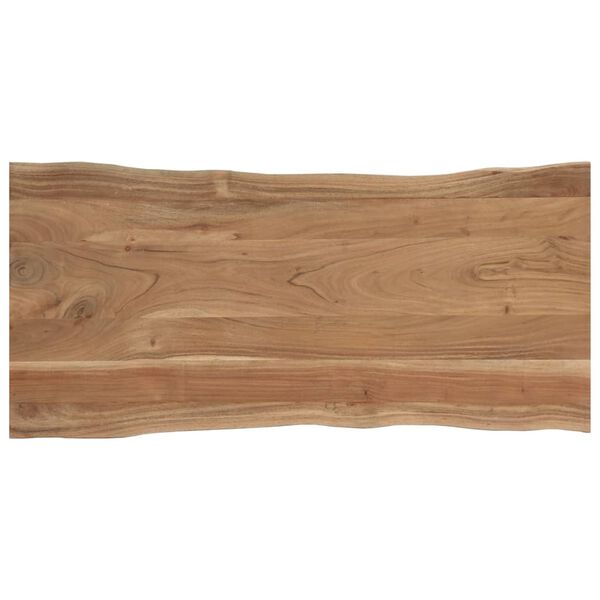 vidaXL Eettafel 120x58x76 cm massief acaciahout