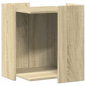 vidaXL Kattenbakkast 42x42x51 cm bewerkt hout sonoma eikenkleurig