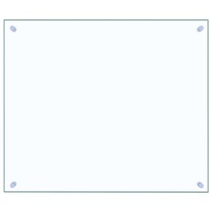 vidaXL Spatscherm keuken 70x60 cm gehard glas transparant