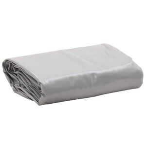 vidaXL Dekzeil 650 g/m&sup2; 1x2,5 m grijs