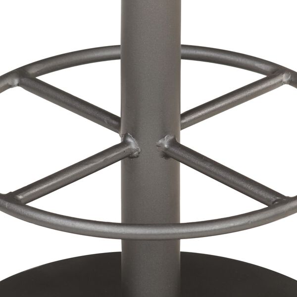 vidaXL Barkruk echt leer verweerd bruin