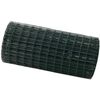 vidaXL Euro Hek 0,6 x 25 m PVC-gecoat ijzer Groen