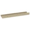 vidaXL Wandplanken 2 st Sonoma eiken 40x9x3 cm